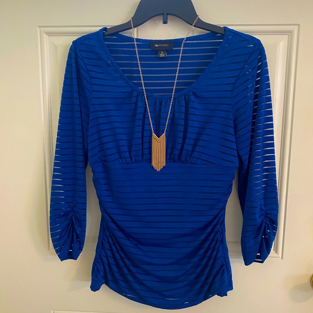 AB Studio 3/4 Sleeve Top